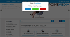 Desktop Screenshot of pointmedia.dk