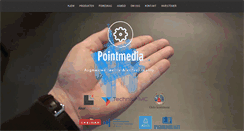 Desktop Screenshot of pointmedia.no
